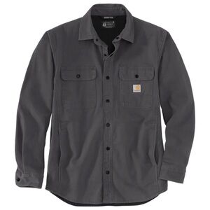 Carhartt Fleece Lined Shirt Jacket Grey NEW